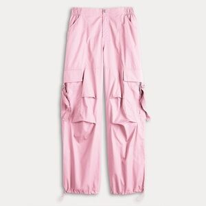 Harper & Ivy Cargo Pants With Knee Pleats